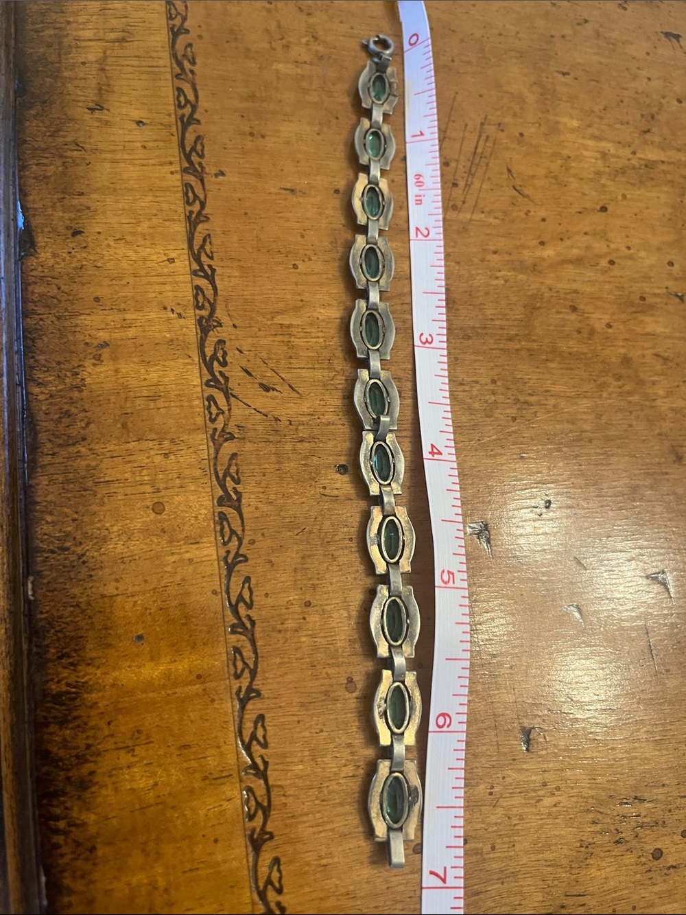 vintage "Miracle" hallmark Celtic link bracelet - Picture 4 of 5
